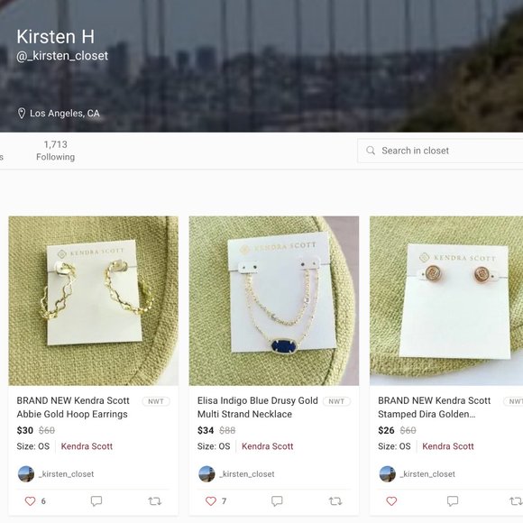 KENDRA SCOTT Elisa Necklace & Elle Earrings PSA! - Picture 13 of 16